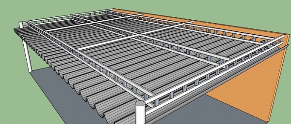 Hướng dẫn cách làm mái bạt xếp lượn sóng tại nhà