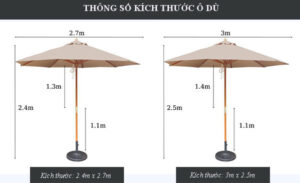 Địa chỉ mua dù che nắng tại Quảng Nam chất lượng